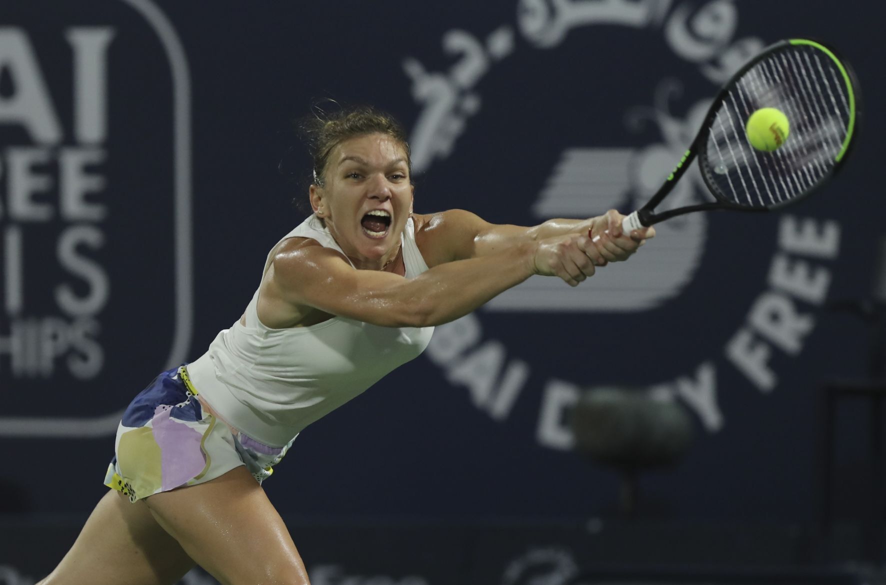 APTOPIX Dubai Tennis